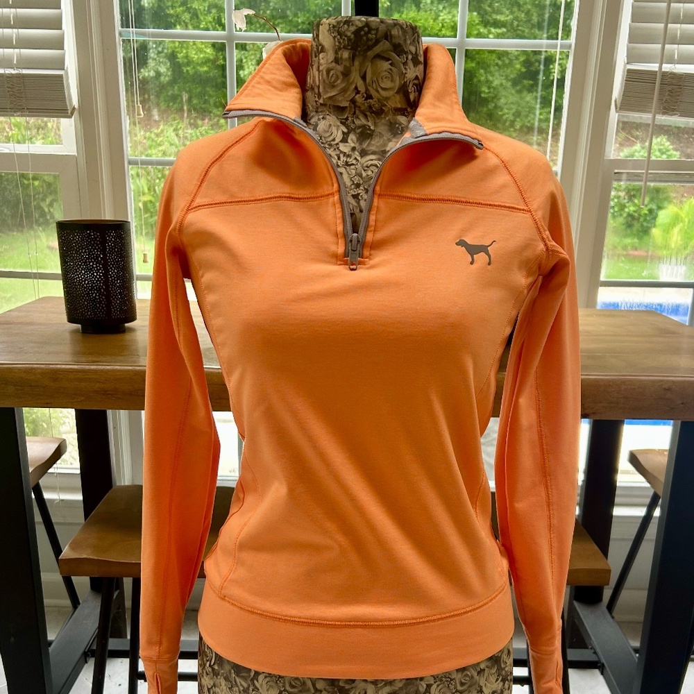 Victoria’s Secret Pink Light Orange Pullover XS